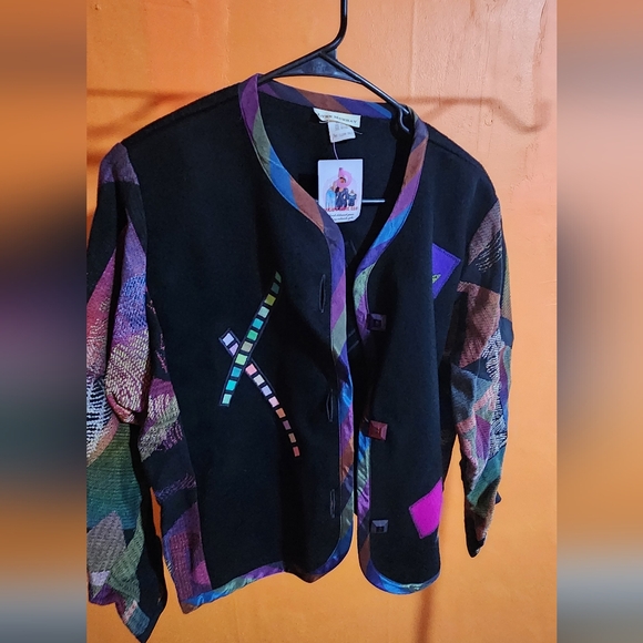 Woman colorpatch blazer - Picture 3 of 3